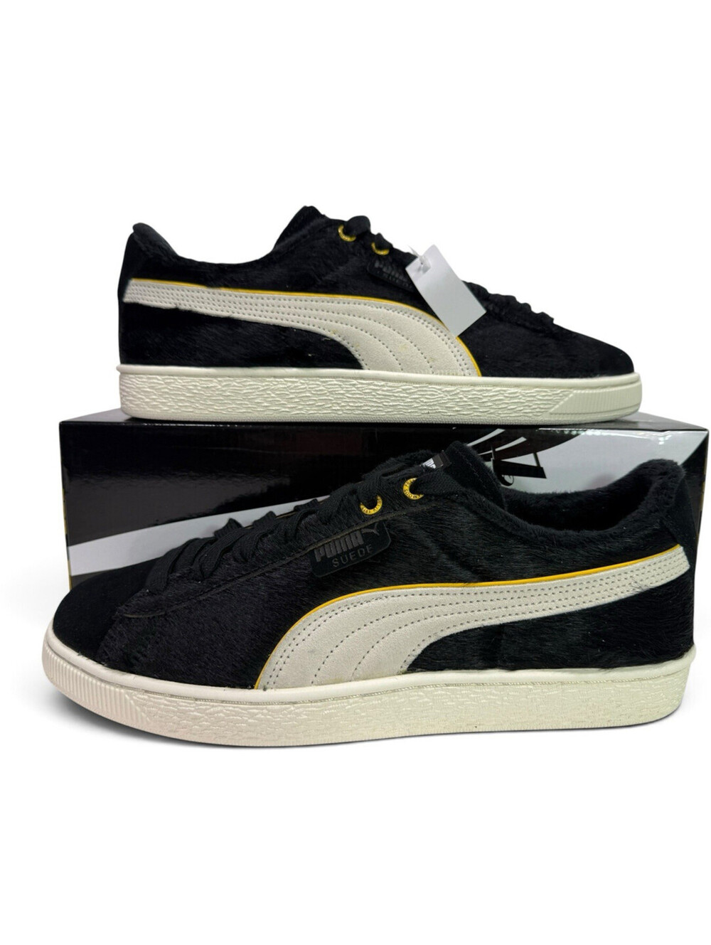 PUMA Suede Felix The Cat  Sneaker Black Shoes 398798 01 RARE Men's 11